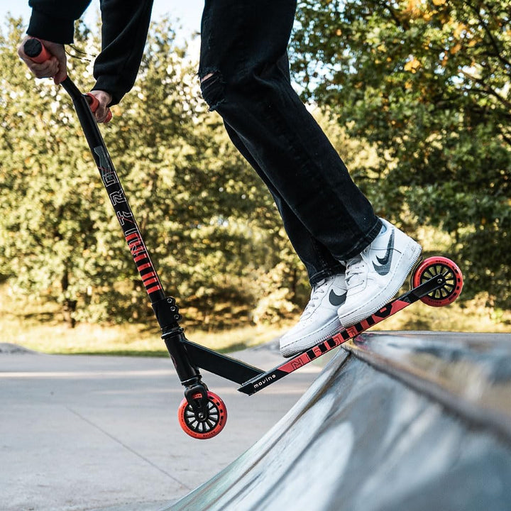 Movino Stunt Scooter Stunt Roller Kickscooter Professioneller Freestyle Roller Trick Roller ABEC 9 K