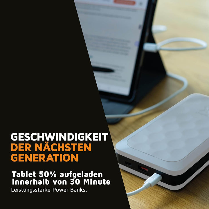 Xtorm Fuel 5 Series 35W Powerbank, 20.000mAh, 2X USB-C PD / 1x USB-A, Geeignet für Flugreisen, Kompa
