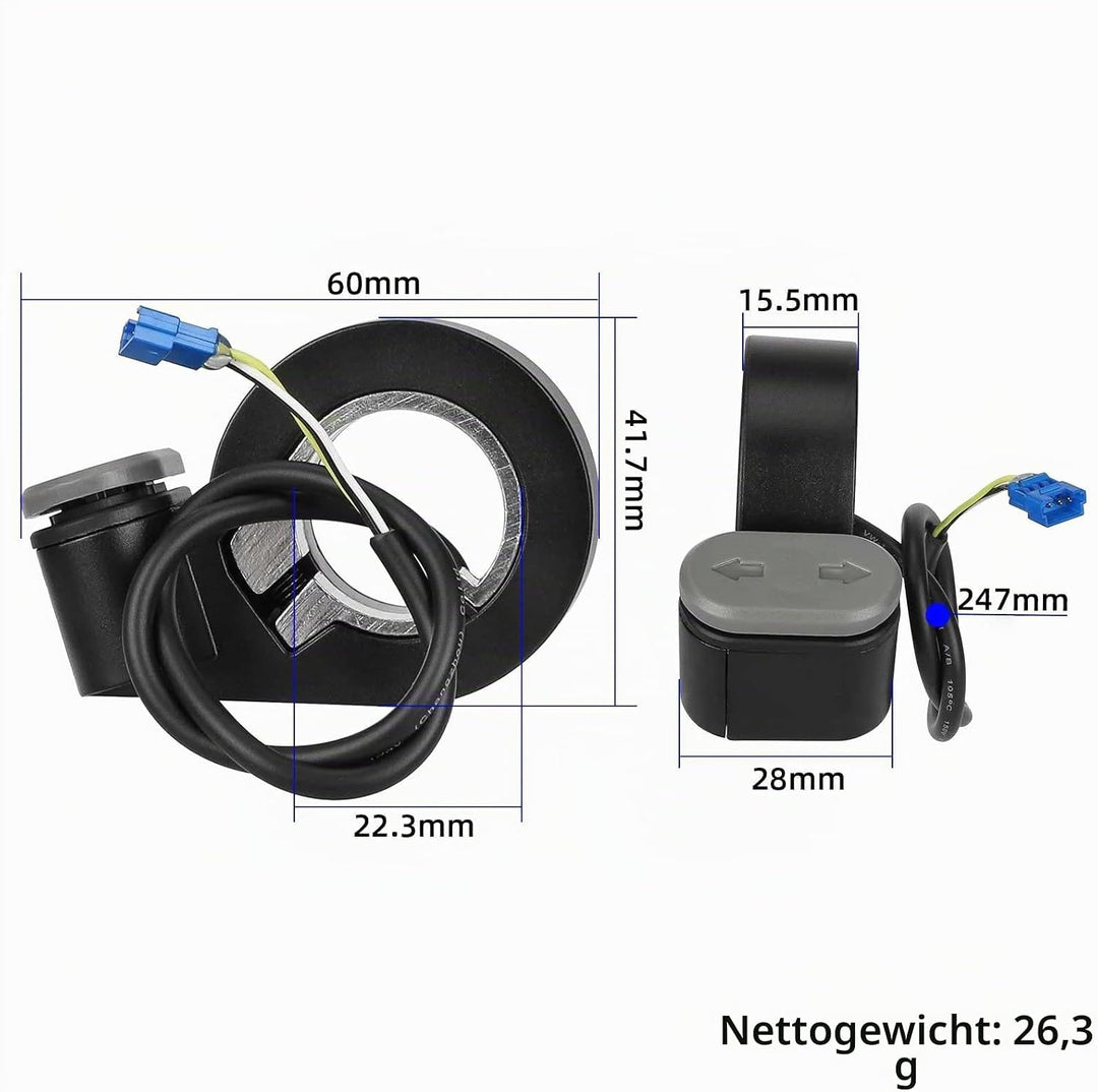 Plug and Play Blinker-Controller für Xiaomi 5/5 Max/5 Pro Controller für Elektroroller, Schalter für