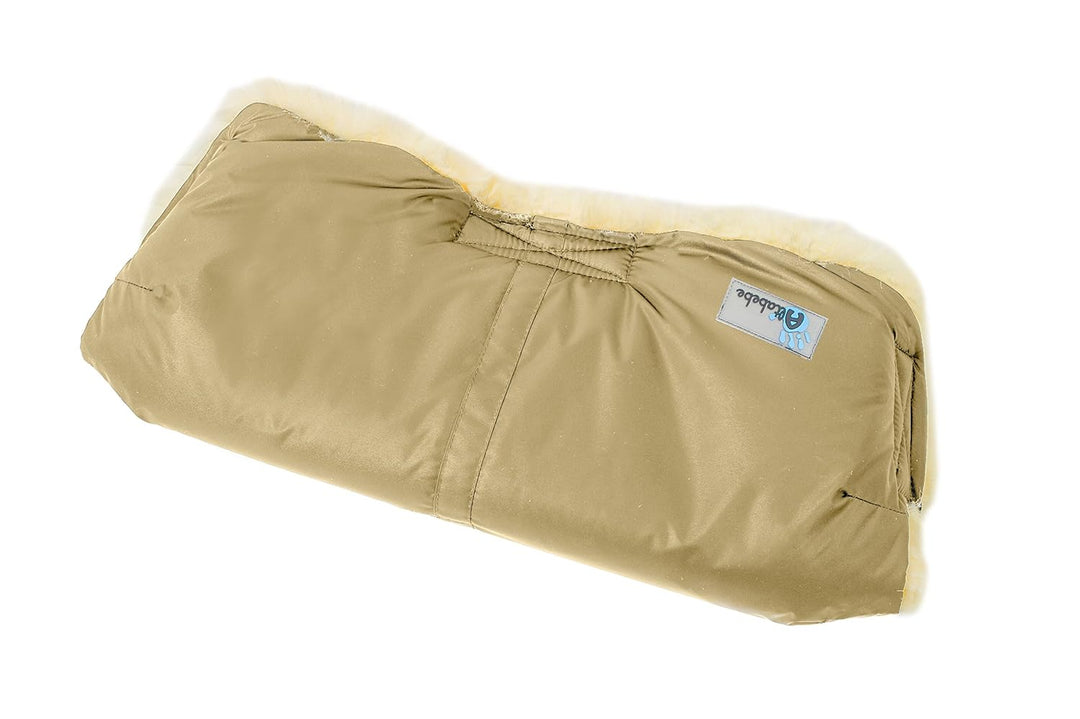 Altabebe MT2800LP-61 MT2800LP - 61 Lammfell Handmuff für Kinderwagen Nordkap Kollektion, beige, , be