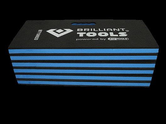 KS TOOLS Faltbare Mechaniker-Schutzmatte, 1200 x 400 x 23 mm