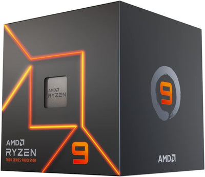 AMD Ryzen 9 7900 Processor 3.7 GHz 64 MB L3 Box, Schwarz