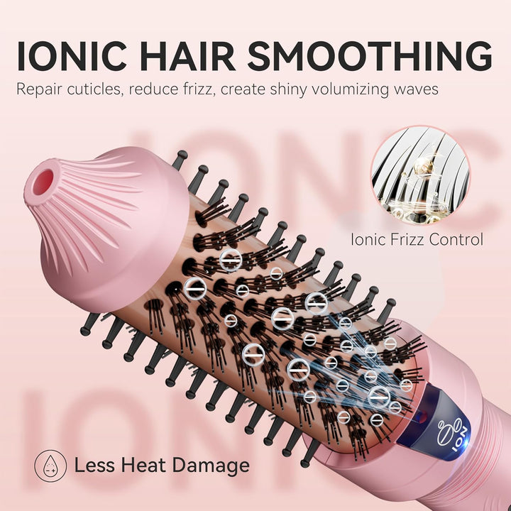 Thermobürste, MINI Thermal Brush, 27mm Heisse Bürste für Blowout-Effekt, Tourmalin-Keramik-Ion-Locke