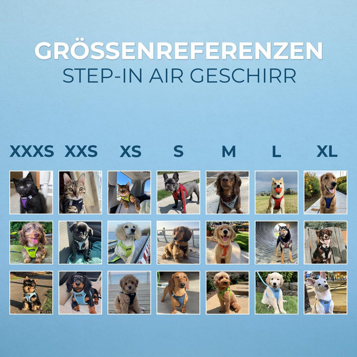 Voyager Step-In Air Hundegeschirr by Best Pet Supplies - All Weather Mesh Step in Vest Harness für k