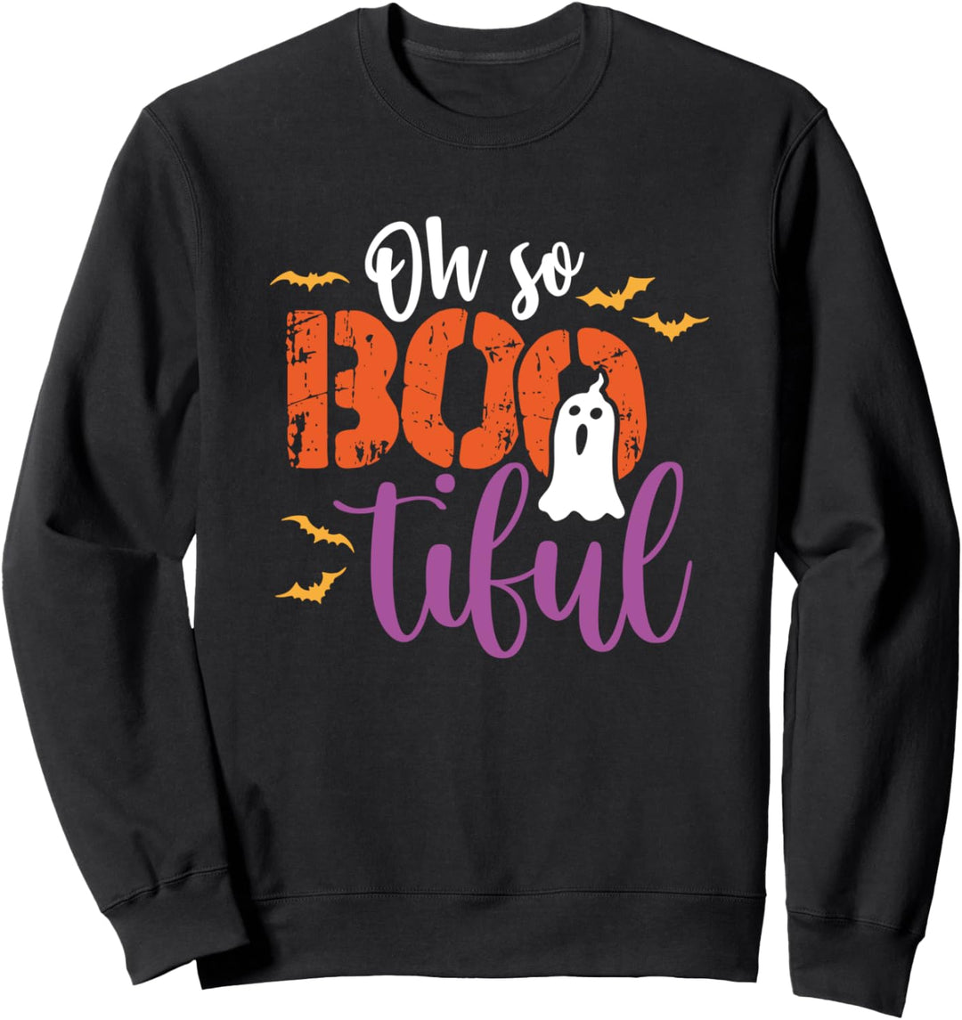 Oh so boo-tiful Funny Spooky Halloween Sweatshirt