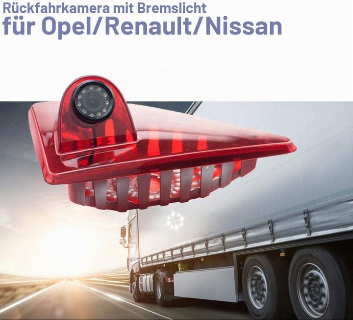 Auto Dritte Dach Oben Halterung Bremslicht Kamera Bremslicht Rückfahrkamera für Opel/Vauxhall Movano