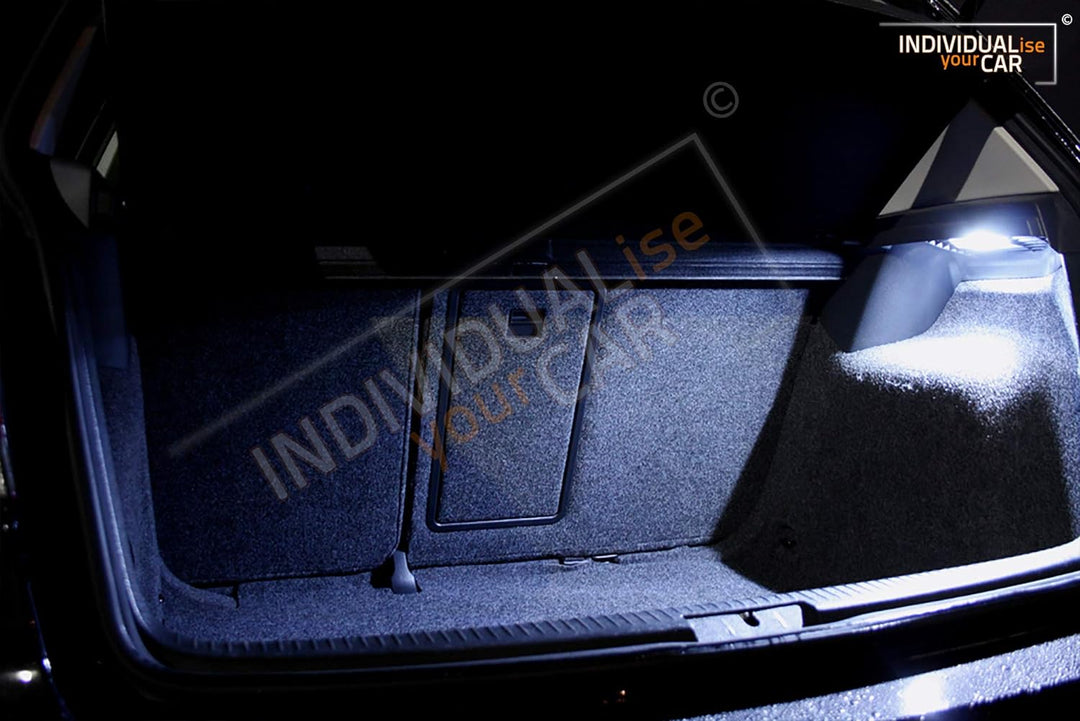 INDIVIDUALise your CAR Innenraumbeleuchtung SET für Golf 6 (5 Türer ohne Panoramadach, Cool-White) K
