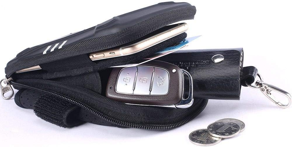 Waterproof Reflective Armband Case with 2 Compartments Sport Running Walking Cycling Gym for Sony Xp