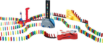 Domino Express Ultra Power, Dominospiel ab 6 Jahren, Kinderspiel mit Dominosteine, Ultra Power