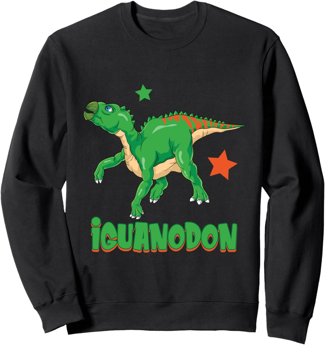 Iguanodon Dinosaurier Saurier Sammlung Jungen Mädchen Dino Sweatshirt