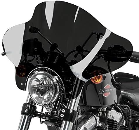 Windschild Batwing für Chopper/Custombike dunkel getönt CB56427