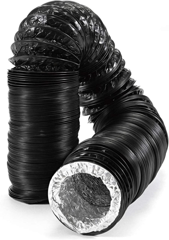 STERR Verstärkter flexibler Schlauch für Lüftungskanäle 200 mm x 10 m - Abluftschlauch - Kanalschlau