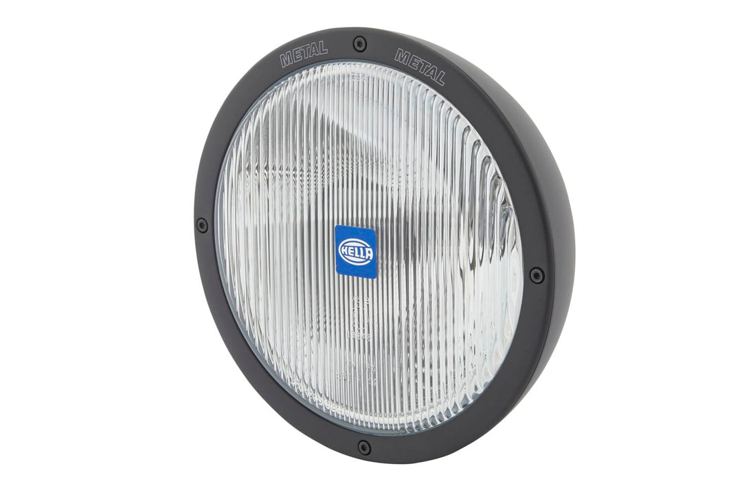 HELLA - Halogen-Nebelscheinwerfer - Luminator Metal - 24/12V - rund - Anbau/Bügelbefestigung - gemus