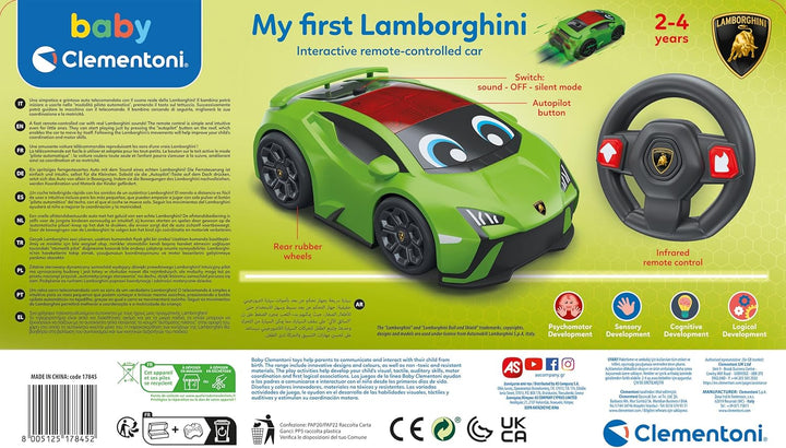 Prime attività Clementoni My First Lamborghini Radicomando