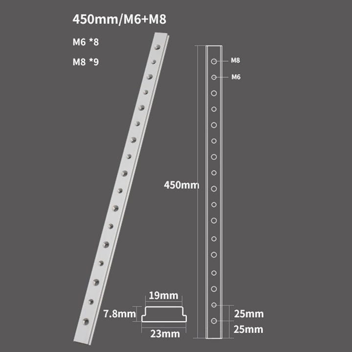 Mitre Bar Slider, Aluminiumlegierung Slider Tischsäge, Gehrungsschiene Schiene Mitre Guage Bar Slide