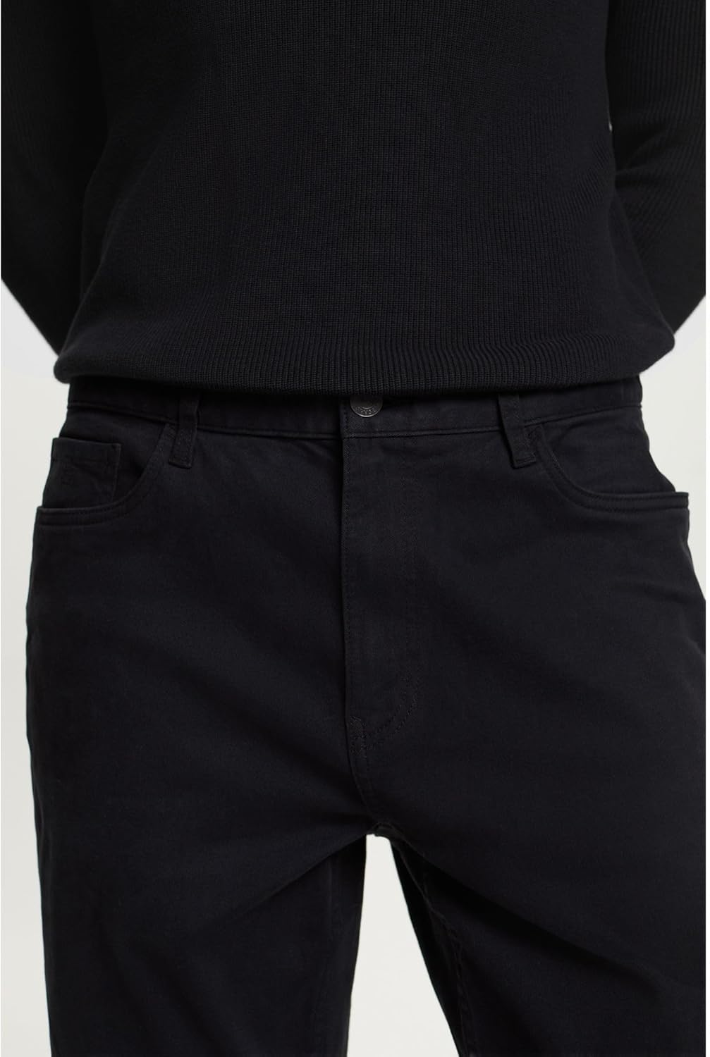 ESPRIT Herren Hose 28W / 32L 001/Black, 28W / 32L 001/Black