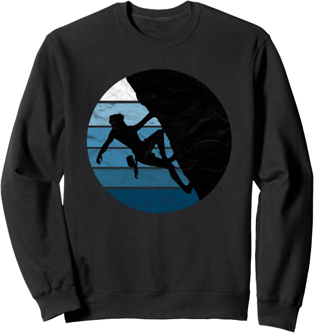 Klettern Freeclimbing Bergsteigen Bouldern Sweatshirt