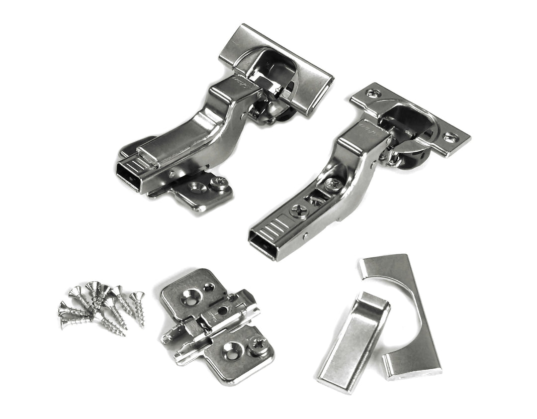 Blum CLIP Top BLUMOTION Softclose Scharniere 110 Grad selbstschliessend, rahmenlos, mit Montageplatt