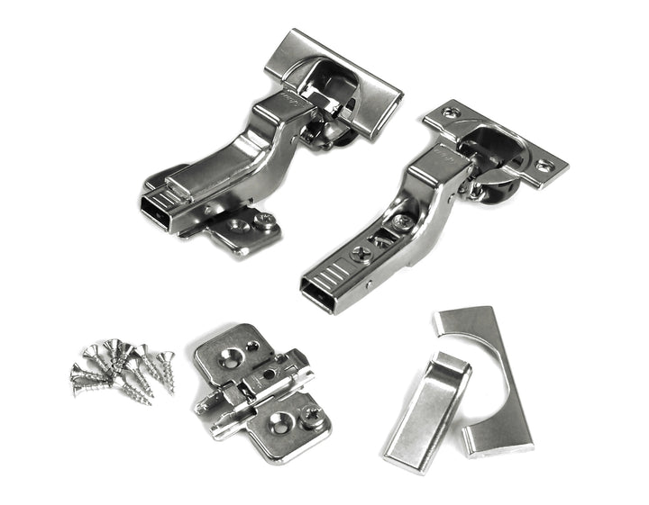 Blum CLIP Top BLUMOTION Softclose Scharniere 110 Grad selbstschliessend, rahmenlos, mit Montageplatt