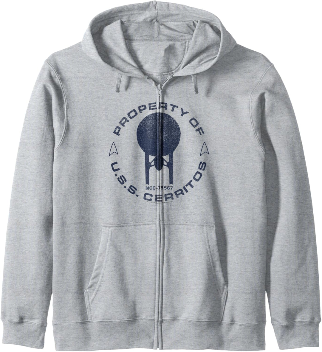 Star Trek: Lower Decks USS Cerritos Circle Silhouette Logo Kapuzenjacke