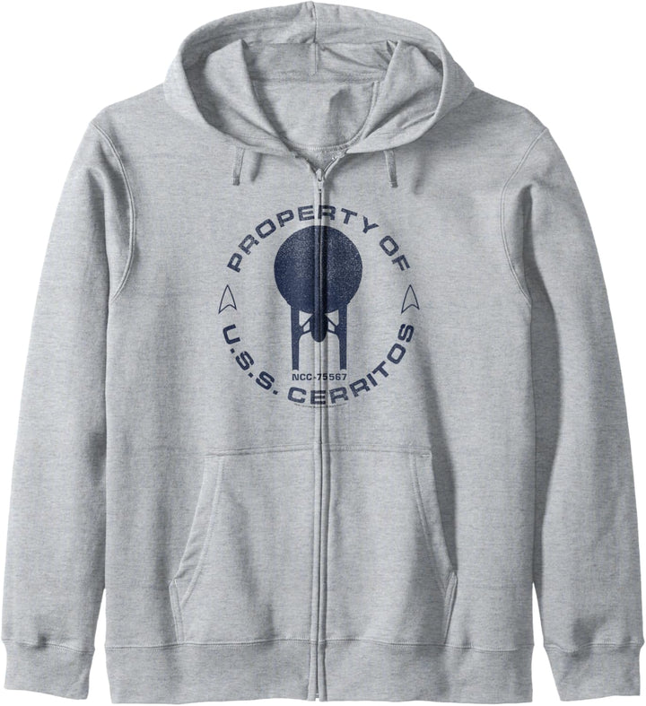 Star Trek: Lower Decks USS Cerritos Circle Silhouette Logo Kapuzenjacke