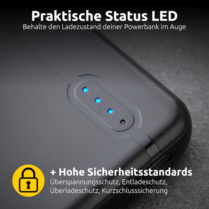 Intenso Powerbank XS 5000, externes Ladegerät (5000mAh, geeignet für Smartphone/Tablet PC/MP3 Player