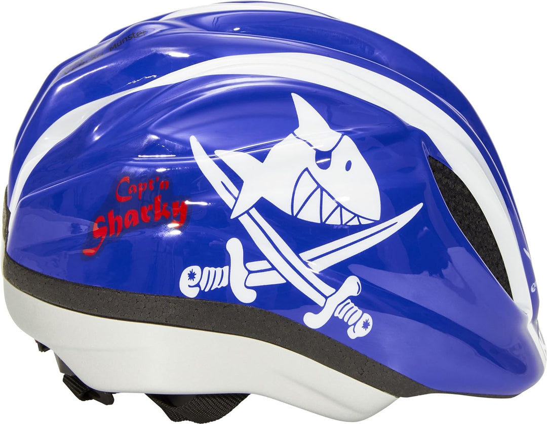 KED Kinder Meggy Originals Fahrradhelm, Die Maus, S/M (49-53cm) 46-51 cm sharky blue, 46-51 cm shark