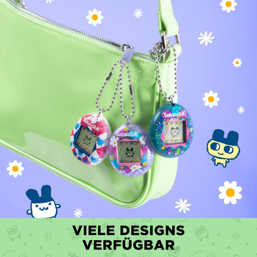 Bandai – Tamagotchi Original – Angel Flower Bouquet – Elektronisches Virtuelles Haustier mit LCD‑Bil