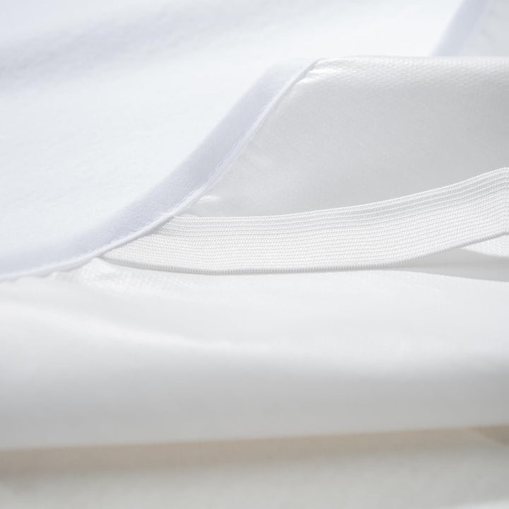 aqua-textil Protection Matratzenschoner 90 x 200 cm Baumwolle Matratzenauflage wasserdicht Molton Un