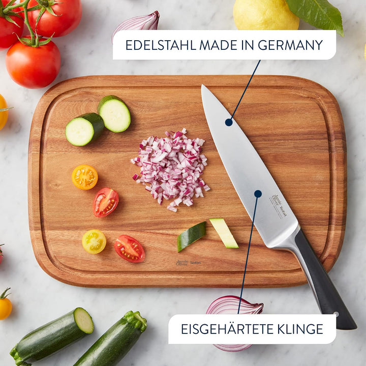 Jamie Oliver by Tefal K26716 Schälmesser 7 cm | hohe Schneideleistung | unverwechselbares Design | w