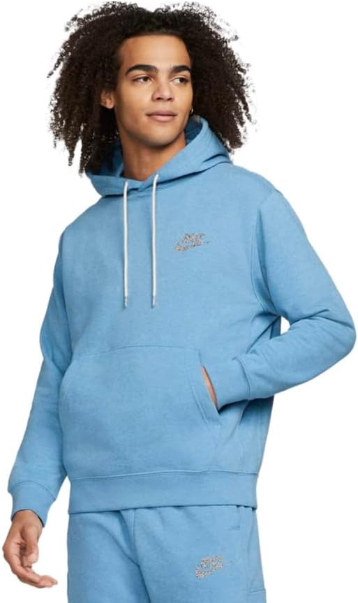 Nike Herren Sportswear Fleece Pullover Hoodie Dutch Blue XXL, Dutch Blue, XX-Large