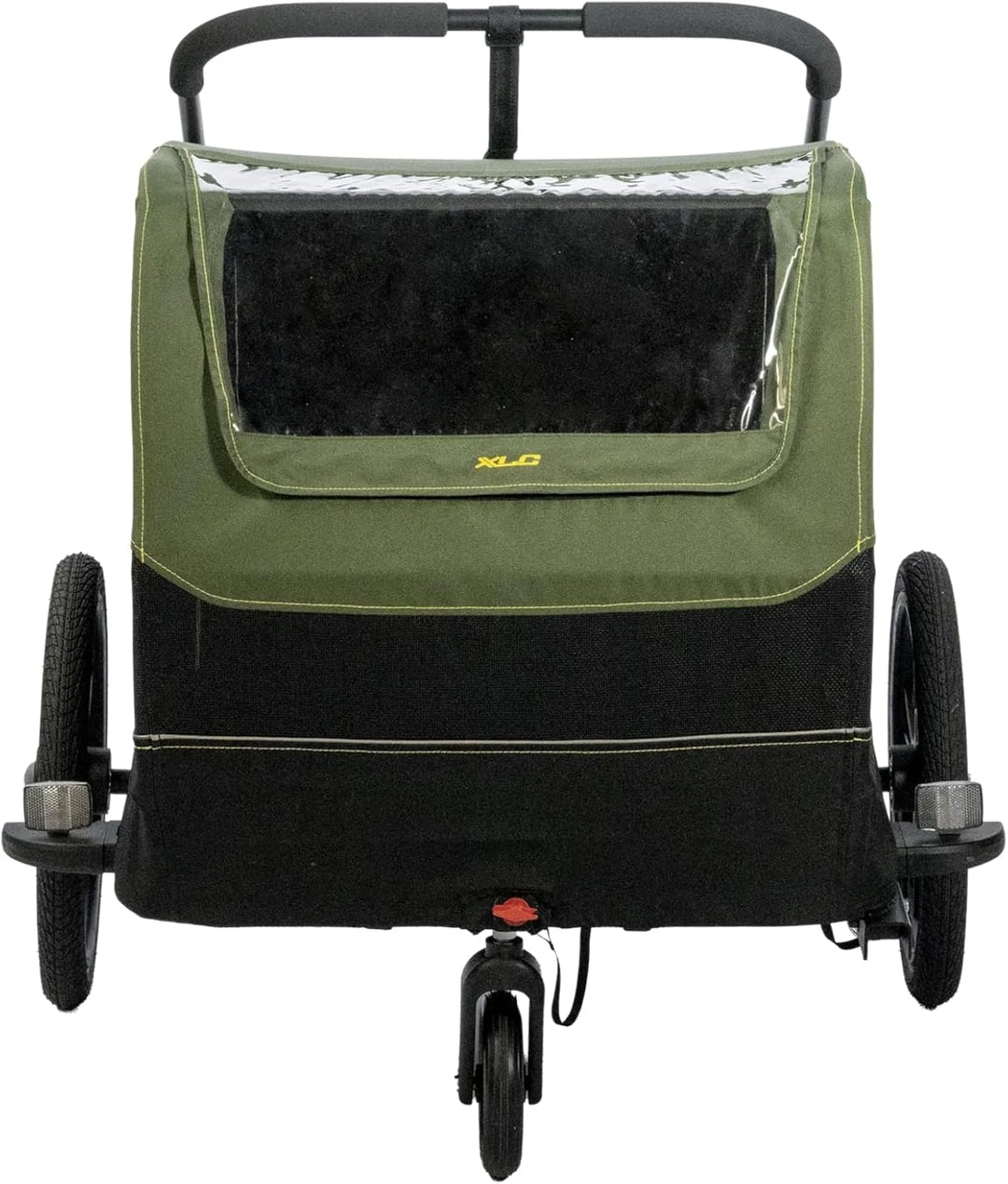 XLC Hundeanhänger Dog Medium BS-C12 16" Moosgrün 25kg, 3092004010