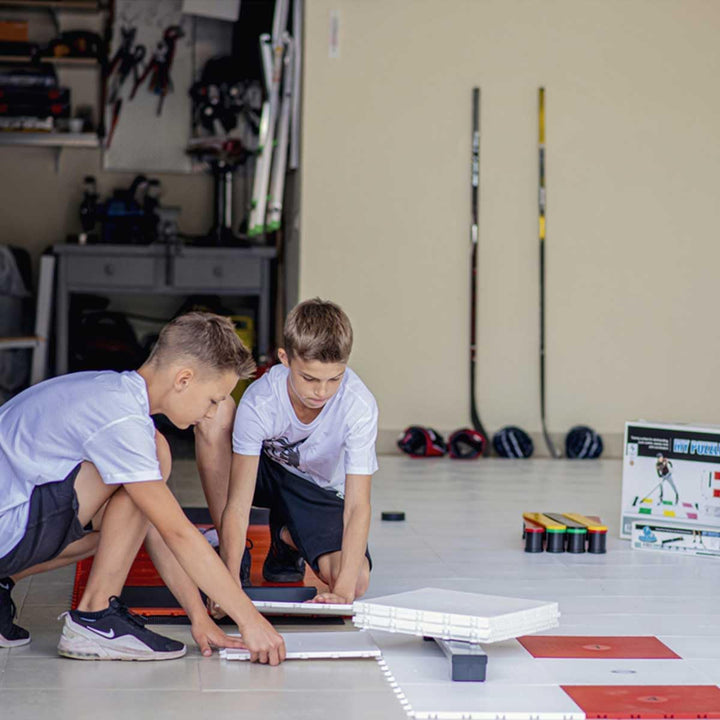 Hockey Revolution Training Surface Systems - Professional Tile Set for Stick Technique Training, Pro