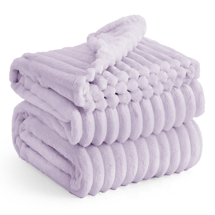 BEDSURE Kuscheldecke Flauschig - Wolldecke &amp; Fleecedecke, Sofadecke, Weiche Warme Grobe Korddecke fü