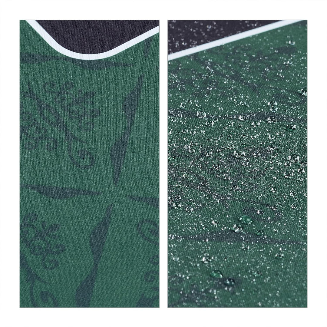 Relaxdays Pokermatte 120 x 60 cm, Texas Holdem, Pokertischauflage gross, rutschhemmend, Polyester, P