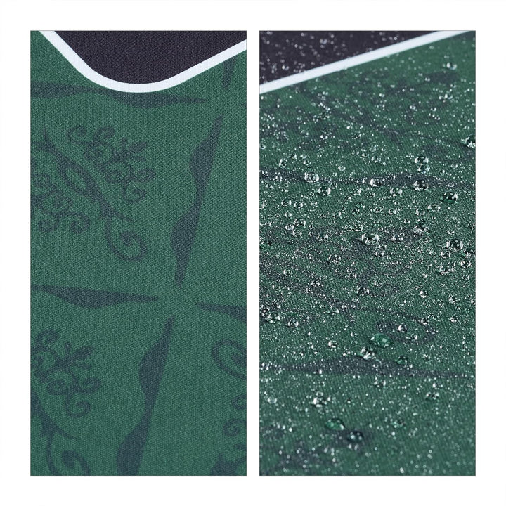 Relaxdays Pokermatte 120 x 60 cm, Texas Holdem, Pokertischauflage gross, rutschhemmend, Polyester, P