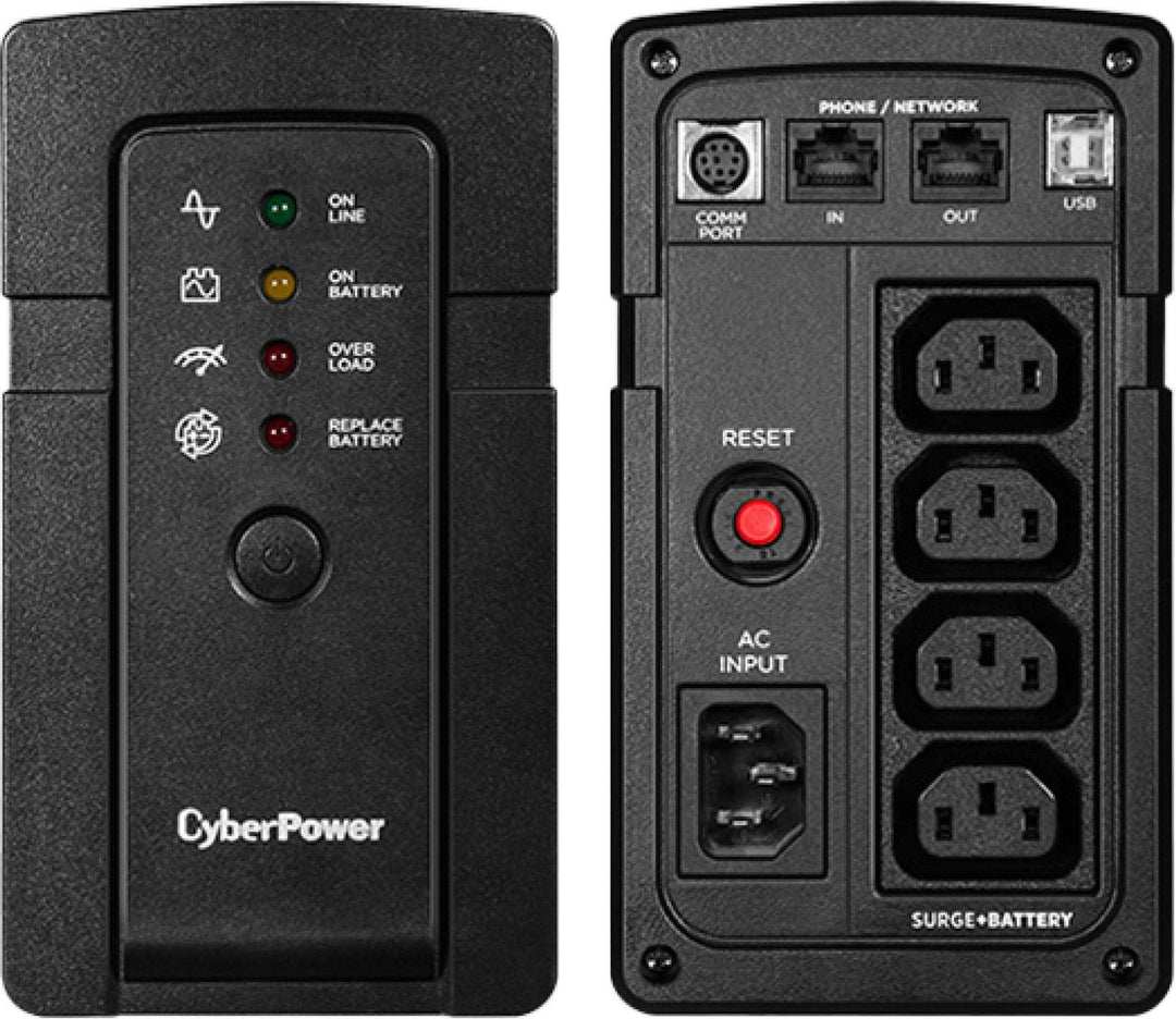 CyberPower RT650EI 650VA/400W 4xIEC Green Power Technology USB NAS kompatibel BK650EI