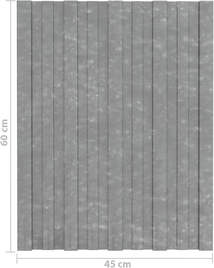 Homgoday Dachpaneele 36 STK. Trapezblech Dachpfannen Profilblech Dachblech Trapezbleche Dachplatten
