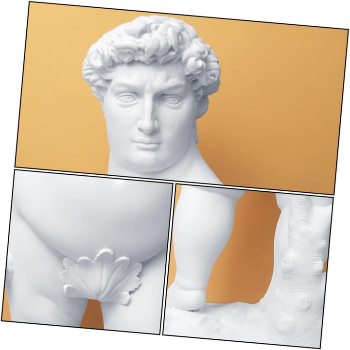 Garneck 1 Stück Fat David Statue Römische Davidstatue Griechische Figur Berühmte Skulptur Bücherrega