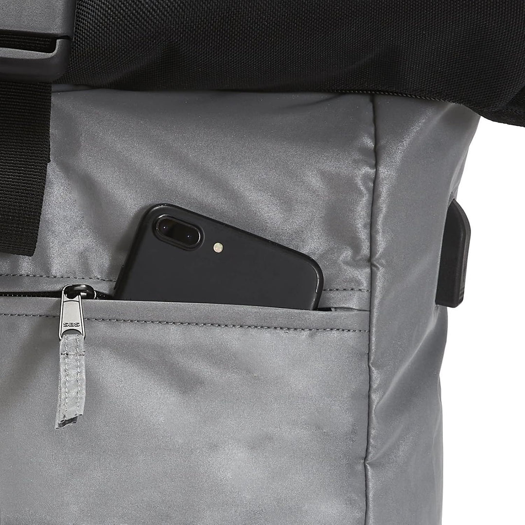 Ela Mo Rucksack Damen Schön, Komfortabel und Durchdacht 18 L (Night Edition - Black), Night Edition