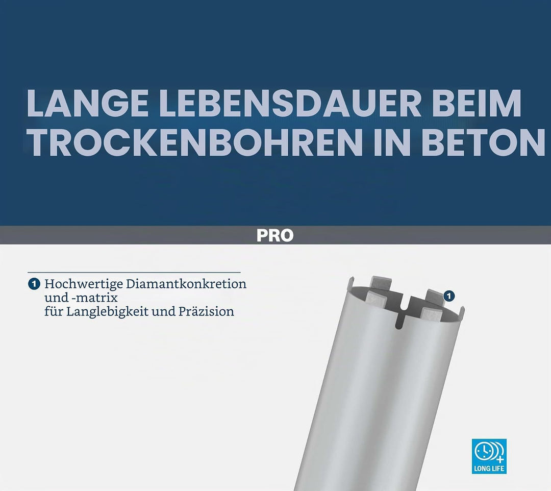 Bosch Professional 2608601402 Diamanttrockenbohrkrone 32x330mm, 32 mm, 32 mm