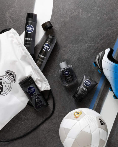 NIVEA MEN Deep Control Rasiergel im 6er Pack (6 x 200 ml), Rasiergel für eine angenehme Rasur, Rasie