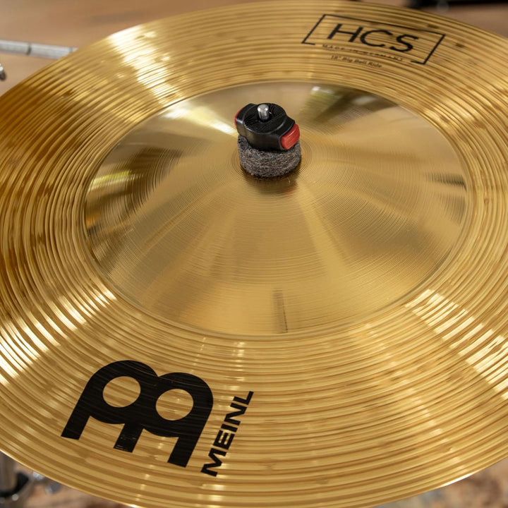 Meinl Cymbals HCS Big Bell Ride 18 Zoll (Video) Schlagzeug Becken (45,72cm) Messing, Traditionelles