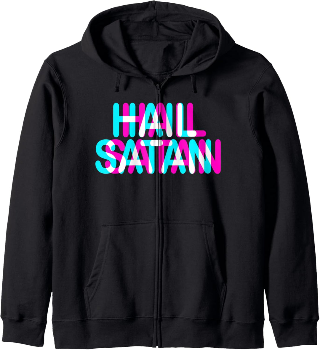 Okkulter Satanismus Hexerei Horror Gothic Satanic Kapuzenjacke