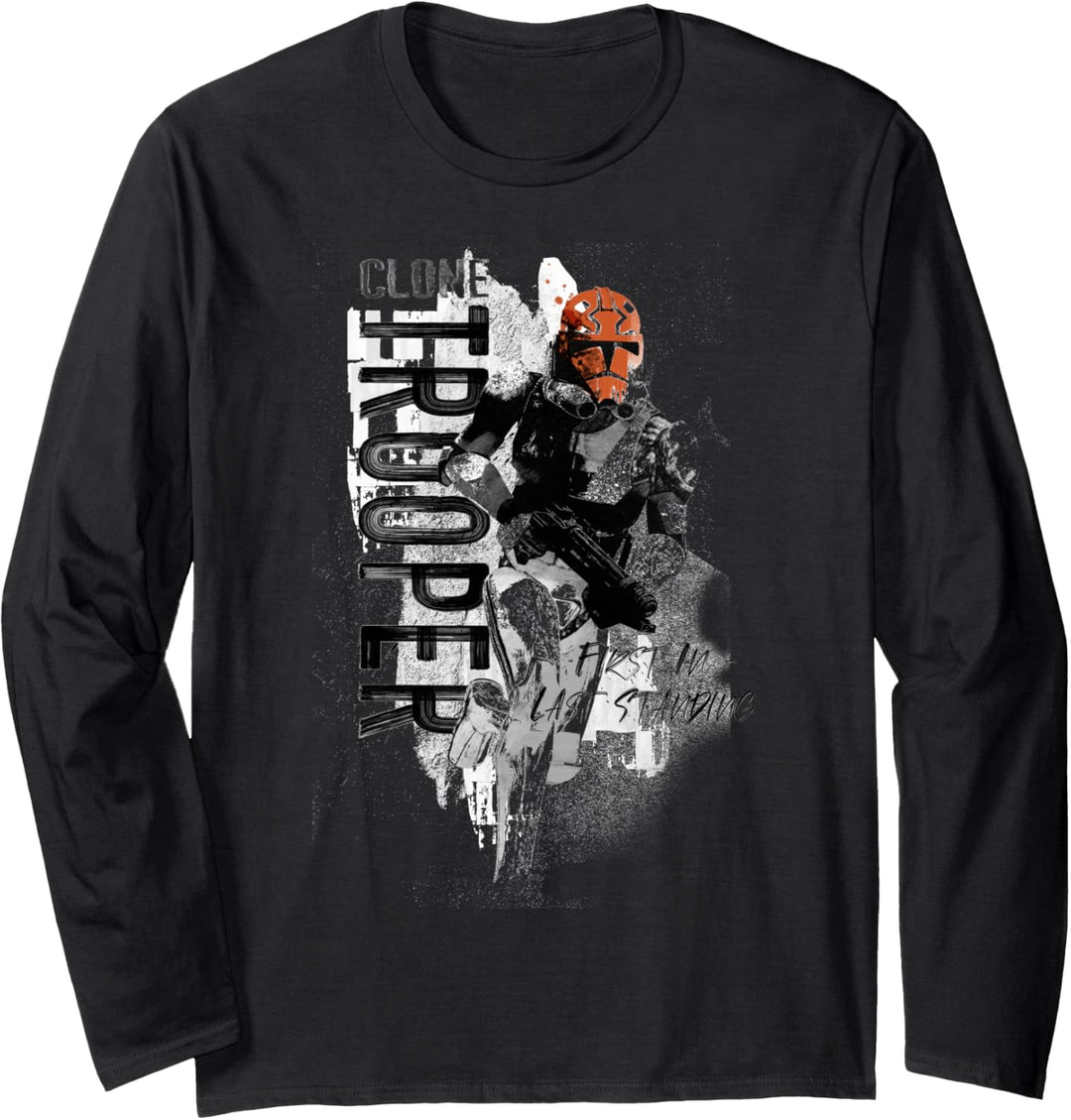 Star Wars Trooper Running Langarmshirt