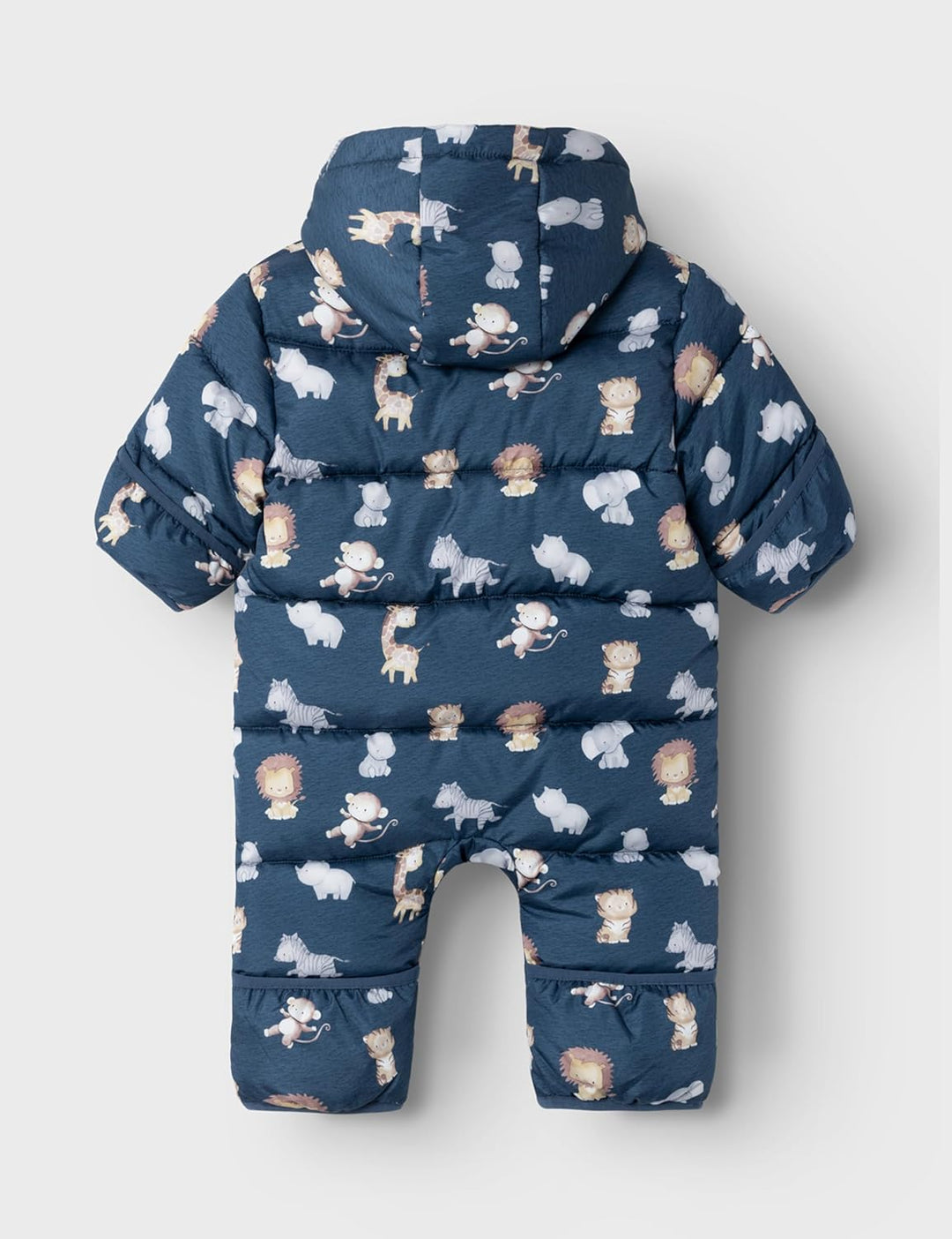 NAME IT Baby-Jungen Nbmmay Suit AOP Schneeanzug 50-56 Dark Denim, 50-56 Dark Denim