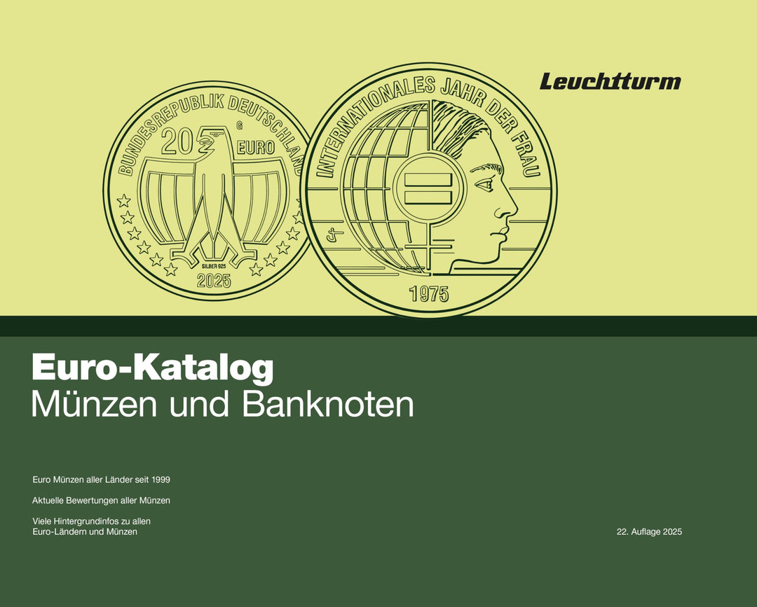 Euro-Katalog 2025: Münzen - Banknoten, Gebundenes Buch