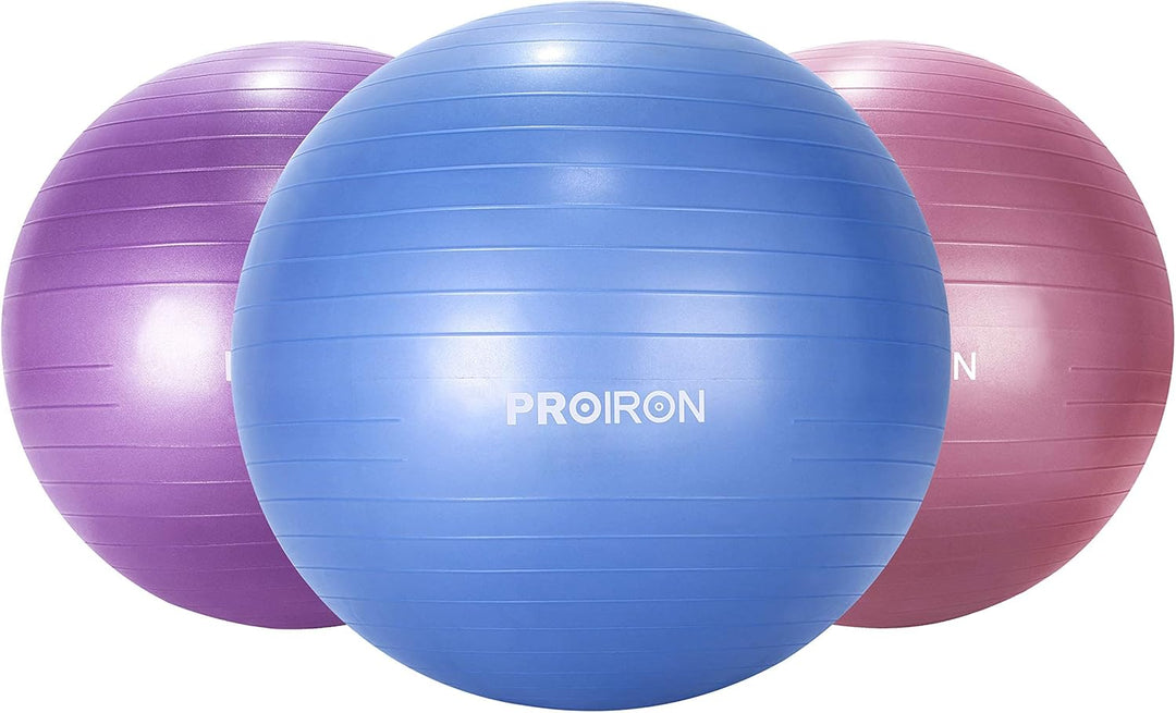 PROIRON Gymnastikball Pezziball Sitzball Trainingsball Fitnessball & Balance für Core-Training mit P