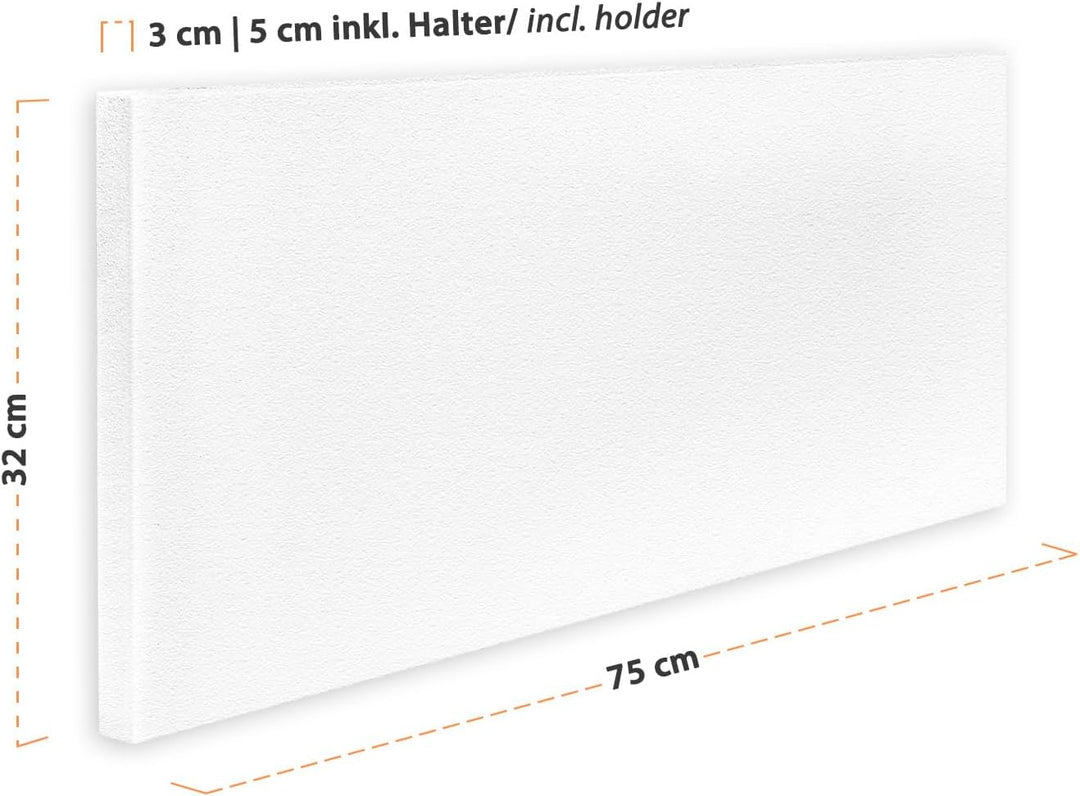 200W 75x32cm elektro Zentralheizung Strahlungsheizung elektrische Heizgeräte 200W - 75x32 cm, 200W -