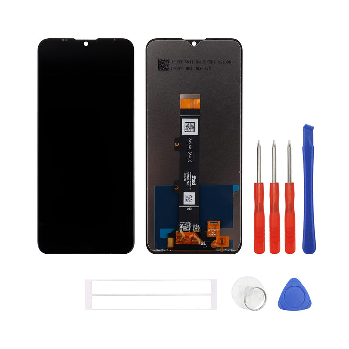 swark LCD Display Kompatibel mit Moto E20 XT2155, XT2155-1, XT2155-3 (Schwarz Ohne Rahmen) Touch Scr